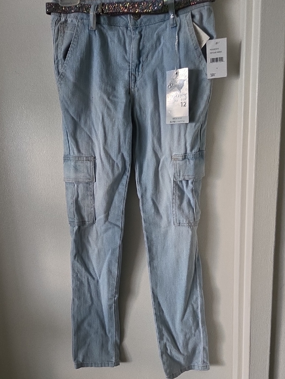 Vigoss Light Blue Cargo Jeans